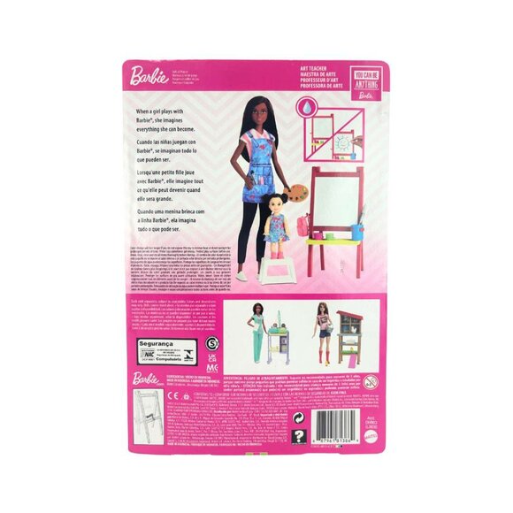 Barbie You can Be Anything Art Teacher Playset / Ages 3+ - Picture 2 of 3
